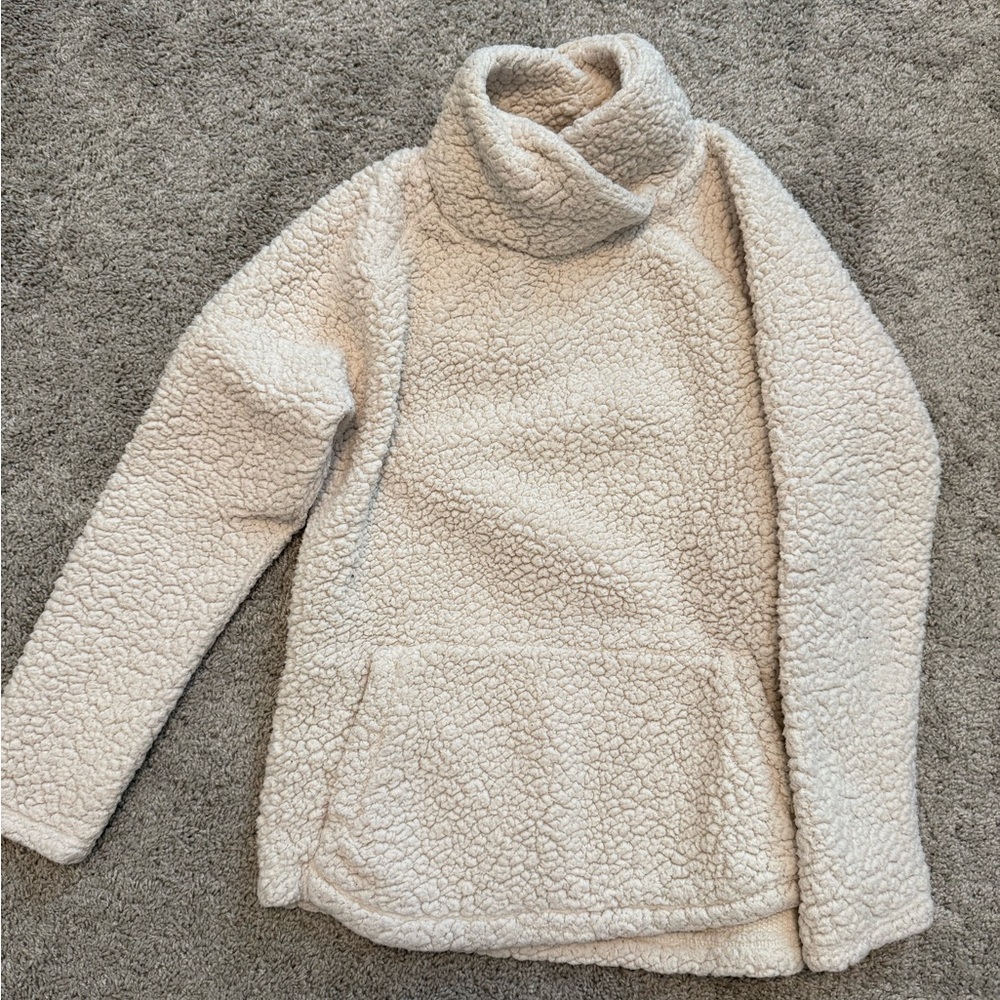 Balance Collection Cream Sherpa Jacket
